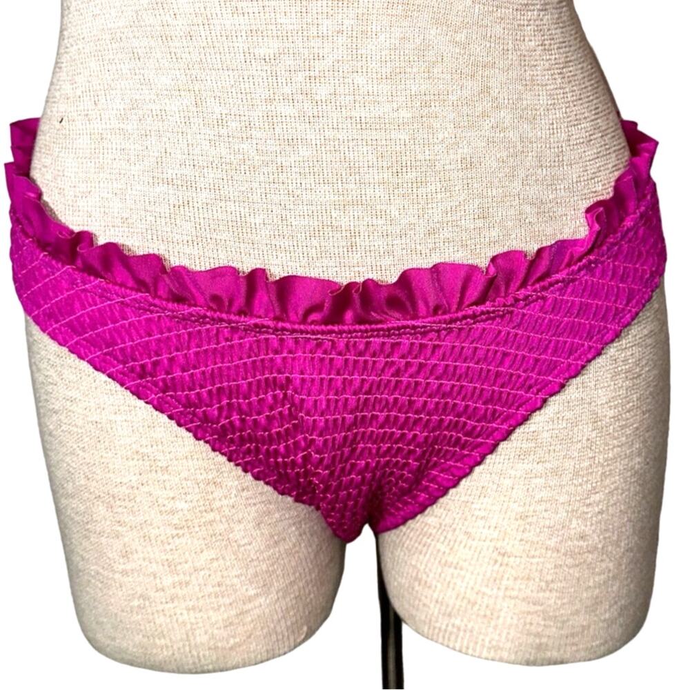 Pink Lily Pink Bikini Bottom Size Large NWOT